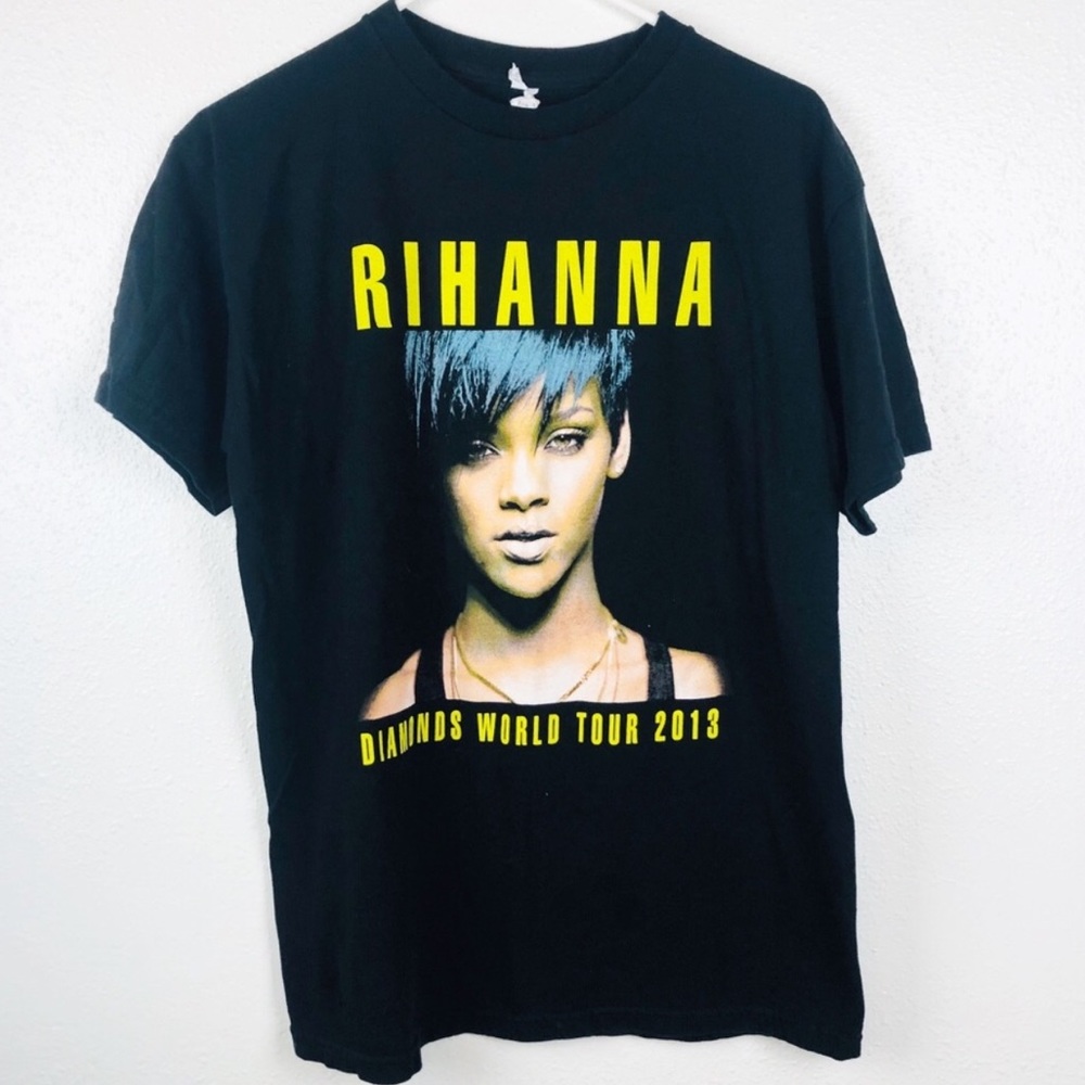 Rihanna | Diamonds Graphic Band Tour Tee Shirt M